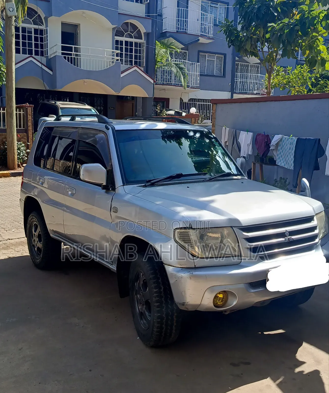Mitsubishi Pajero IO 2002 Silver