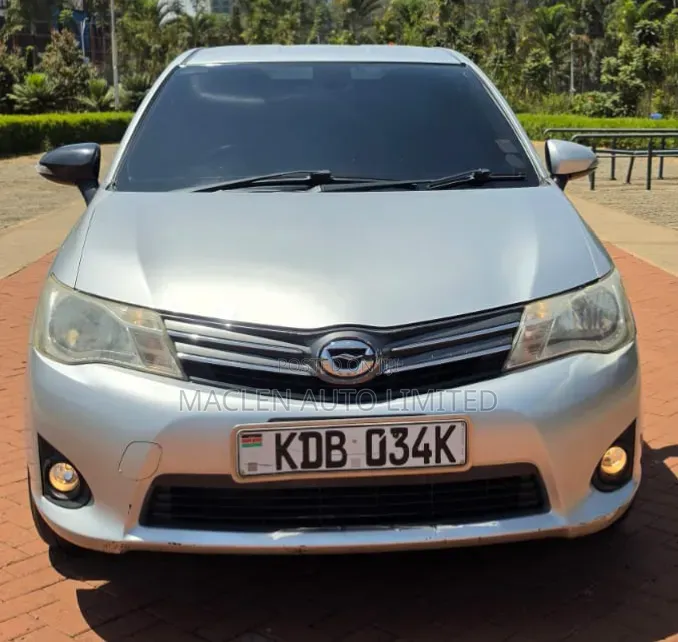 Toyota Axio 2014 Silver