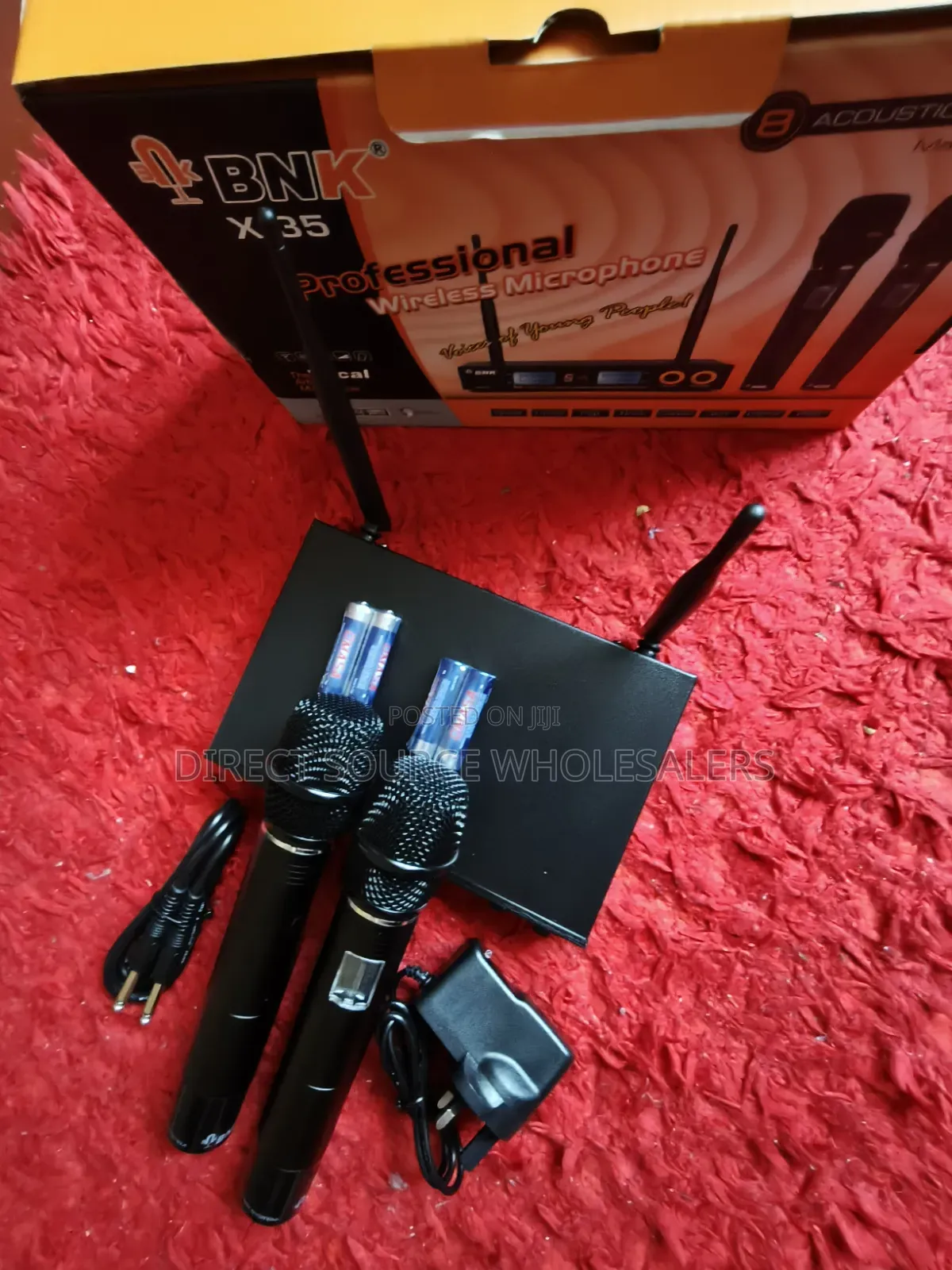BNK X35 Dual Mic Wireless System for Public Speaking