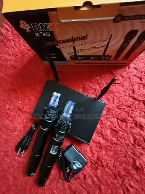 BNK X35 Dual Mic Wireless System for Public Speaking