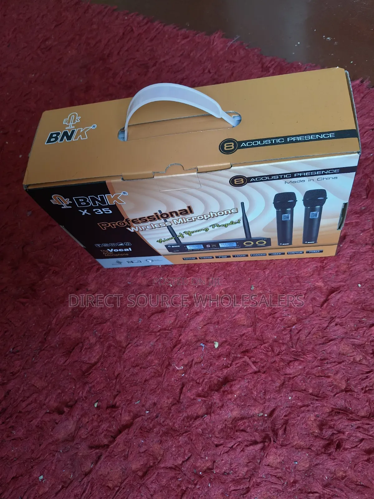 BNK X35 Wireless Microphone – Professional UHF Mic