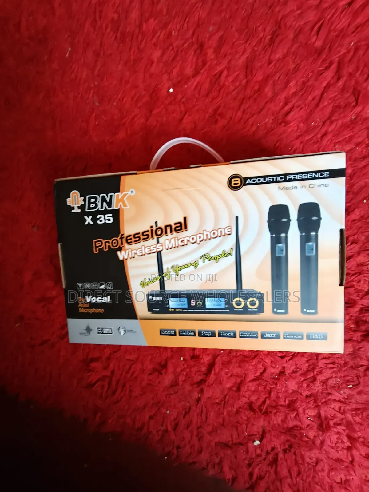 BNK X35 Wireless Microphone – Professional UHF Mic