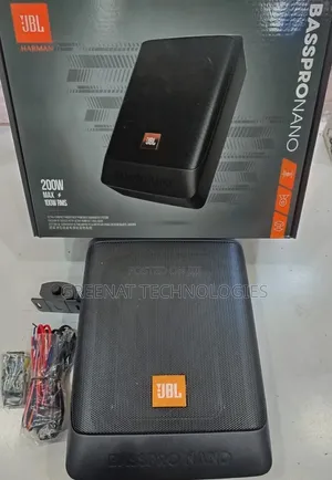 JBL BassPro Nano Underseat Subwoofer - 200W MAX / 100W Subwoofer