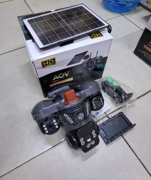 Latest Triple Lens Solar Camera — 4G Surveillance With Solar Panel