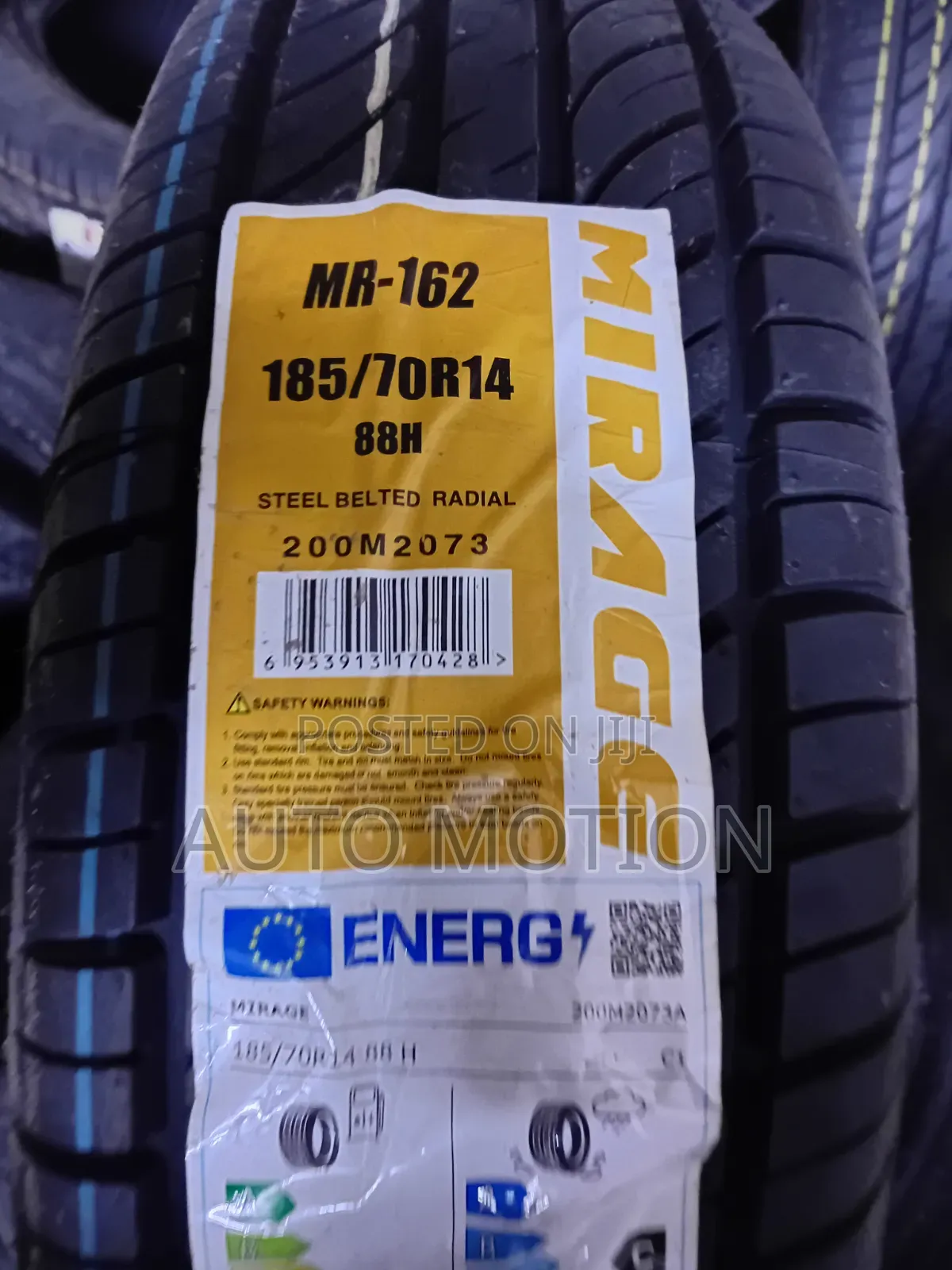 185/70r14 Mirage Qulity Tyres