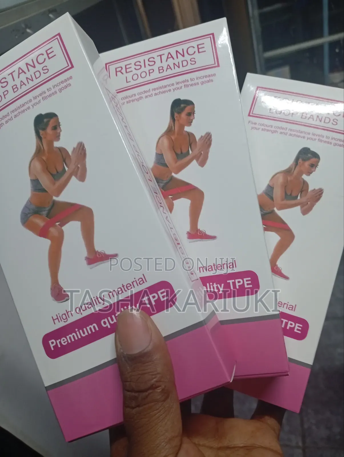 5pcs Exercise Bands – Home Gym & Workout