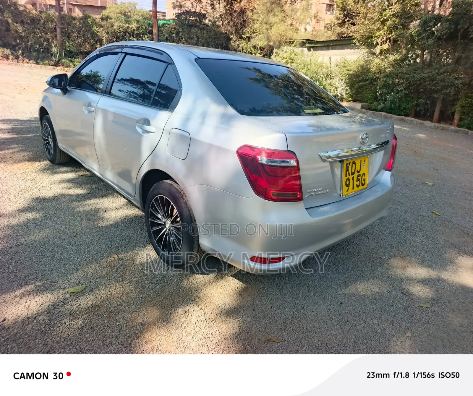 Toyota Axio 2015 Silver