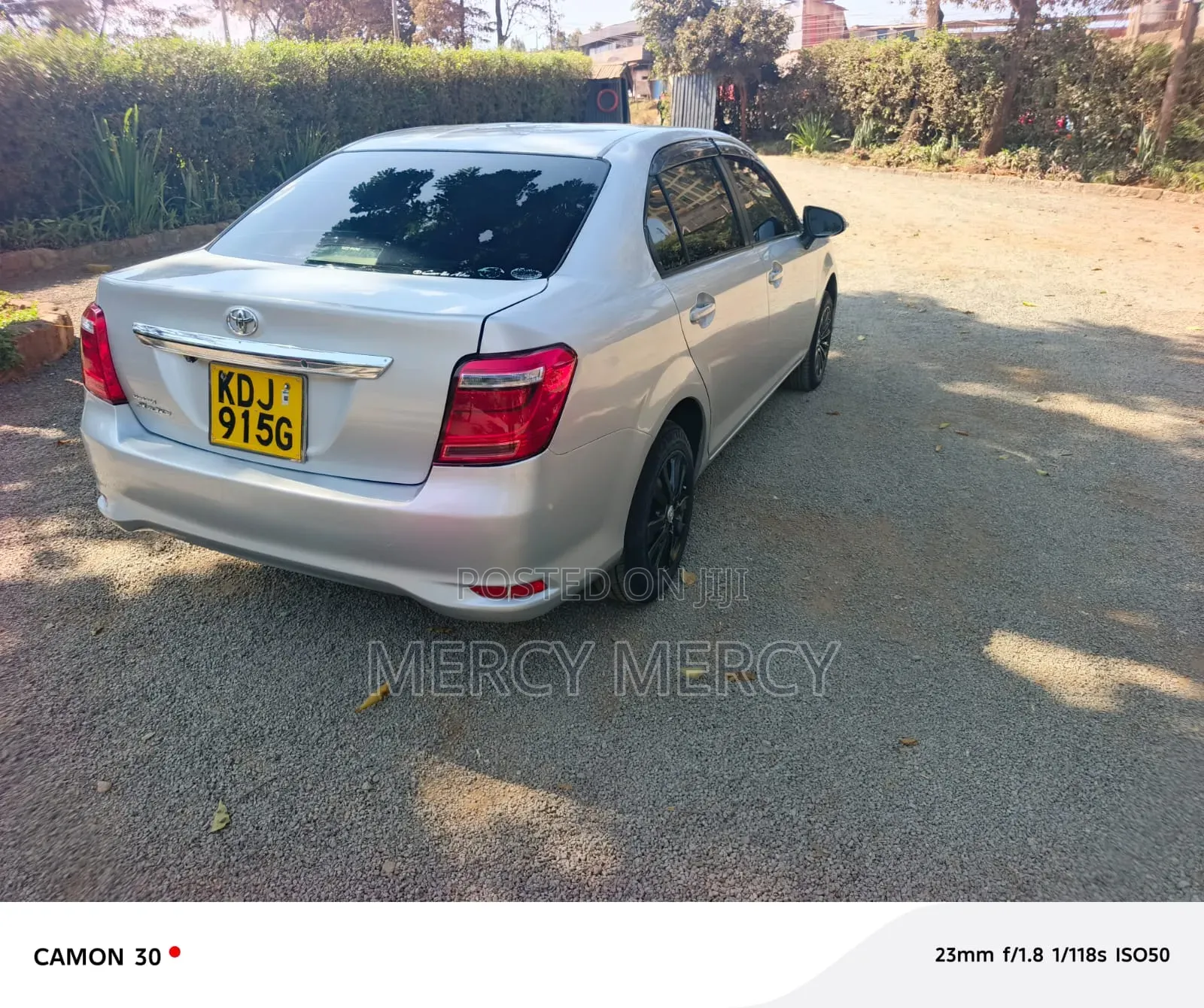 Toyota Axio 2015 Silver