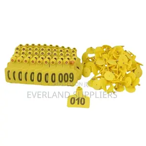 Personalized Laser Numbered Small Ear Tags