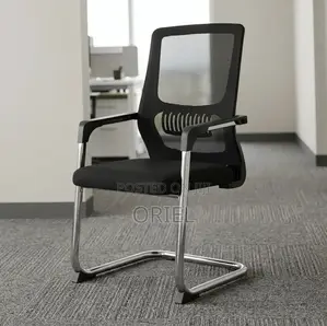 Office Chair : Ergonomic Reception Guest Chair