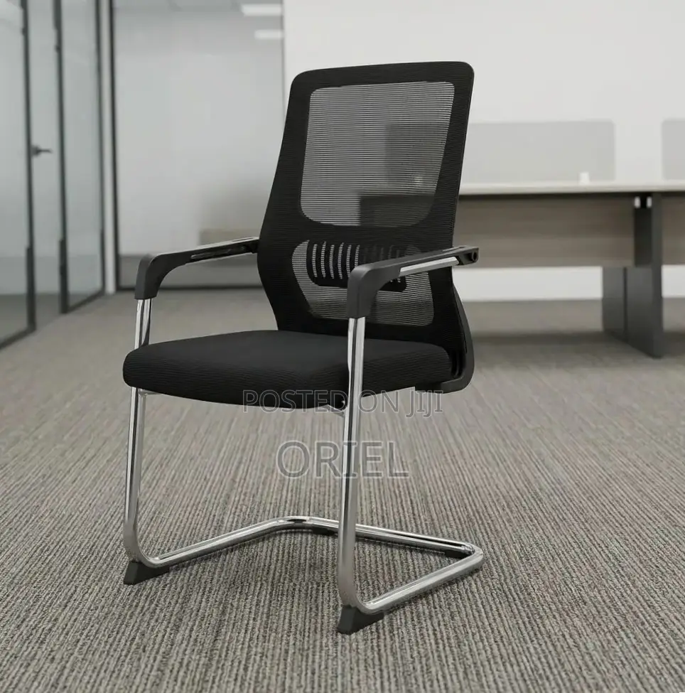Office Chair : Ergonomic Reception Guest Chair