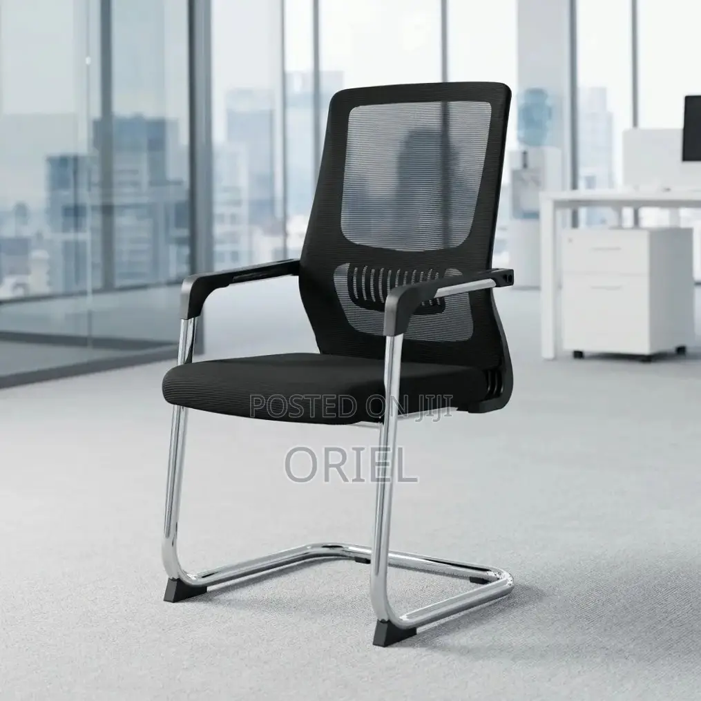 Office Chair : Ergonomic Reception Guest Chair