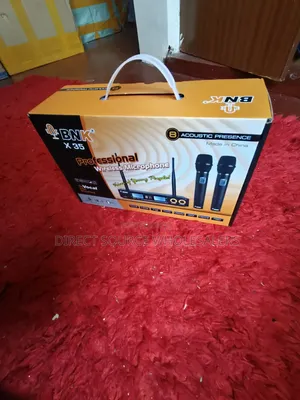 BNK X35 UHF Dual Channel Wireless Microphone