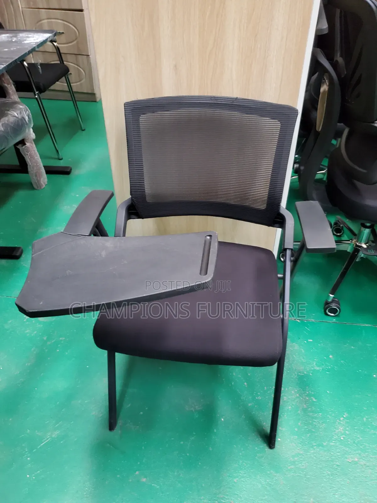 The Edutask Foldable Training Chair With Writing Pad