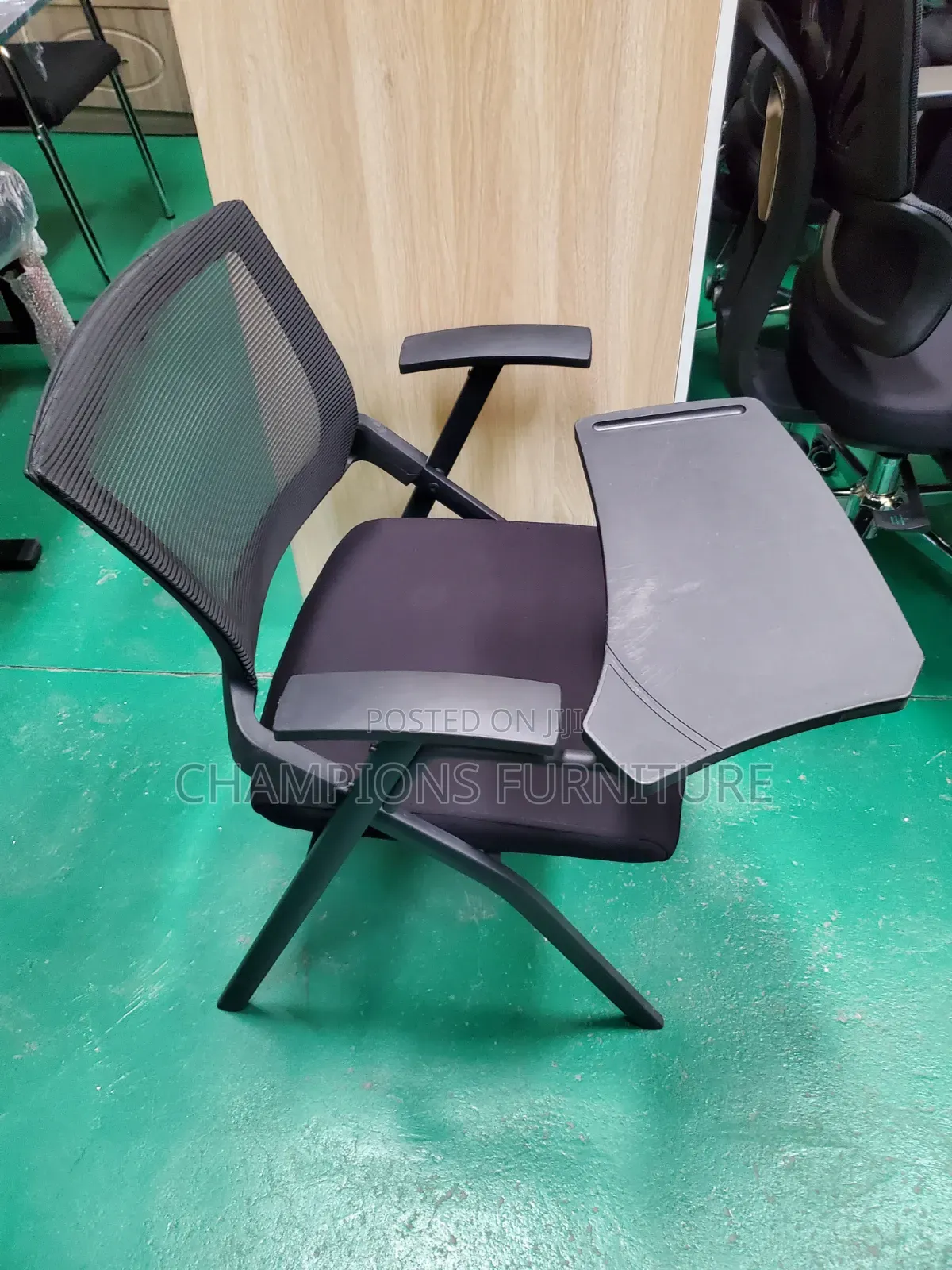 The Edutask Foldable Training Chair With Writing Pad