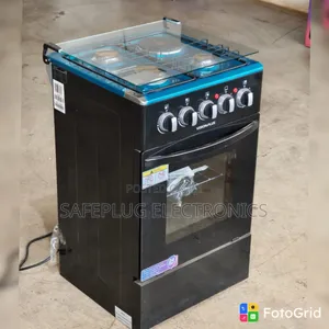 Vision 50×55 3+1 Standing Cooker – 3 Gas + 1 Electric Hotplate