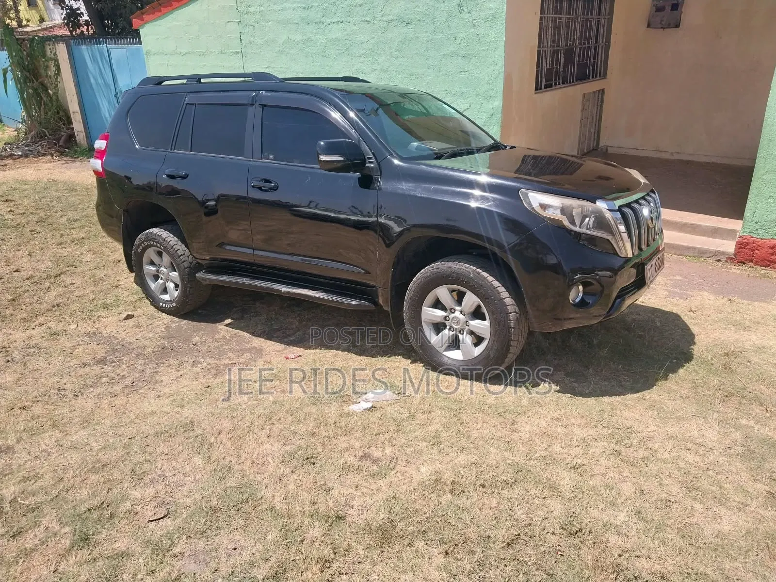 Toyota Land Cruiser Prado 2013 Matt Black