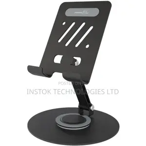 Porodo Blue Clipo Rotatable Tablet Holder With Non-Slip Base