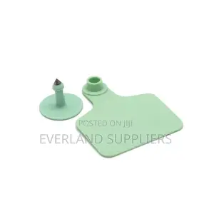 Large Ranch Identification Tags - Plain Blue