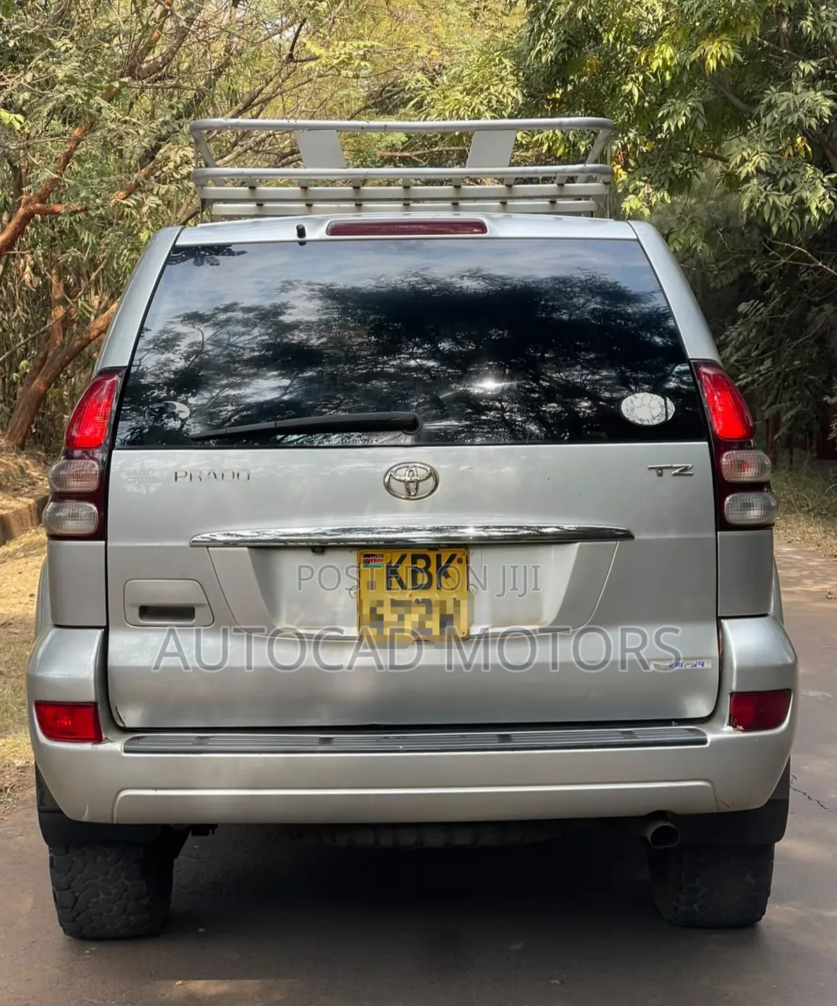 Toyota Land Cruiser Prado 2004 Silver