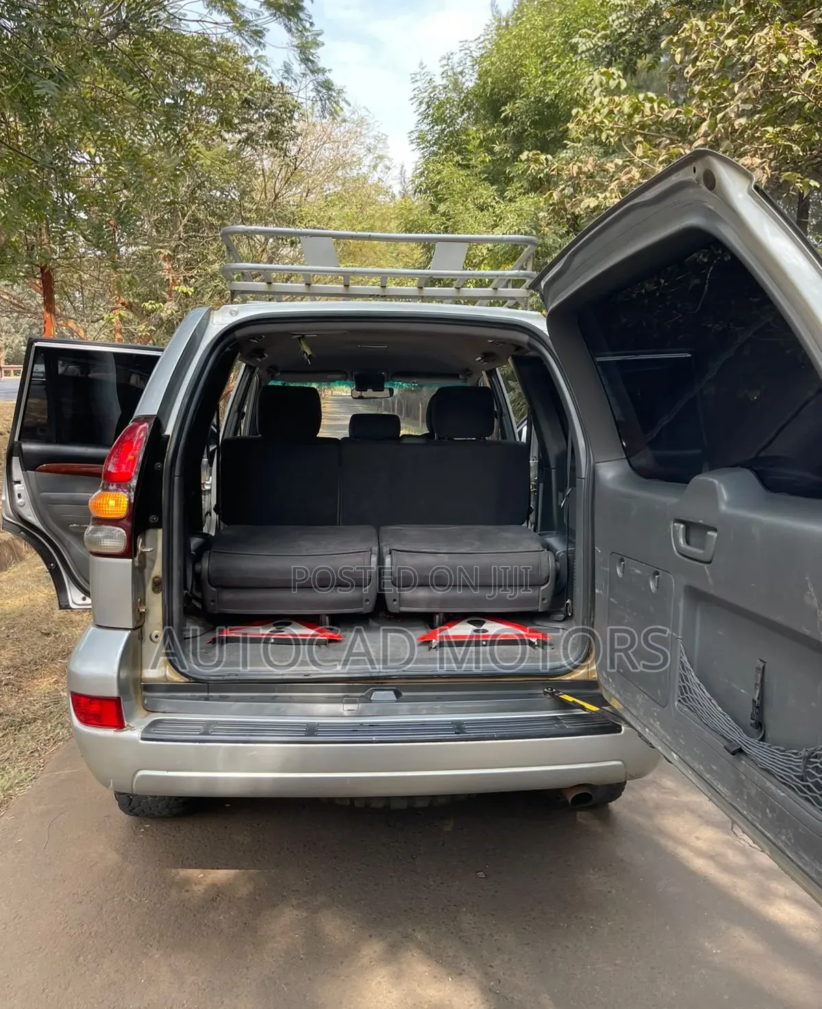 Toyota Land Cruiser Prado 2004 Silver