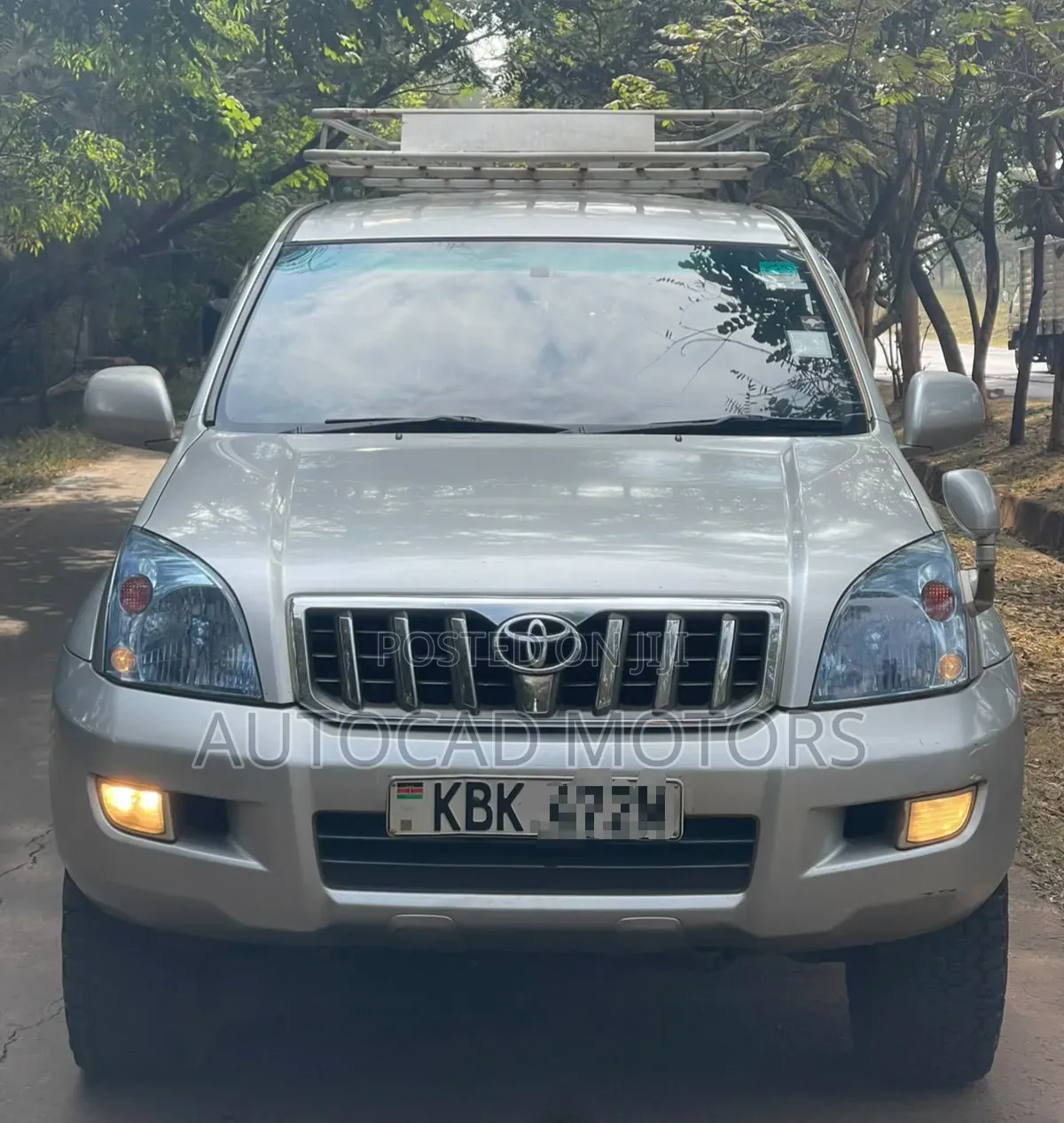 Toyota Land Cruiser Prado 2004 Silver