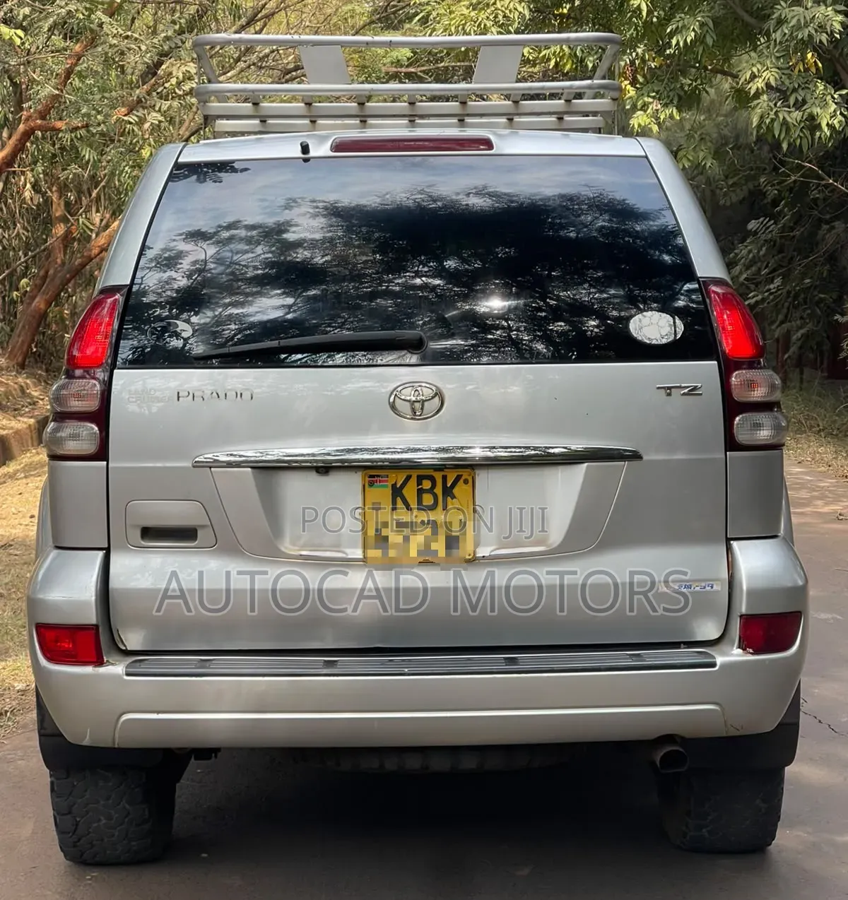 Toyota Land Cruiser Prado 2004 Silver