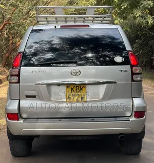 Toyota Land Cruiser Prado 2004 Silver