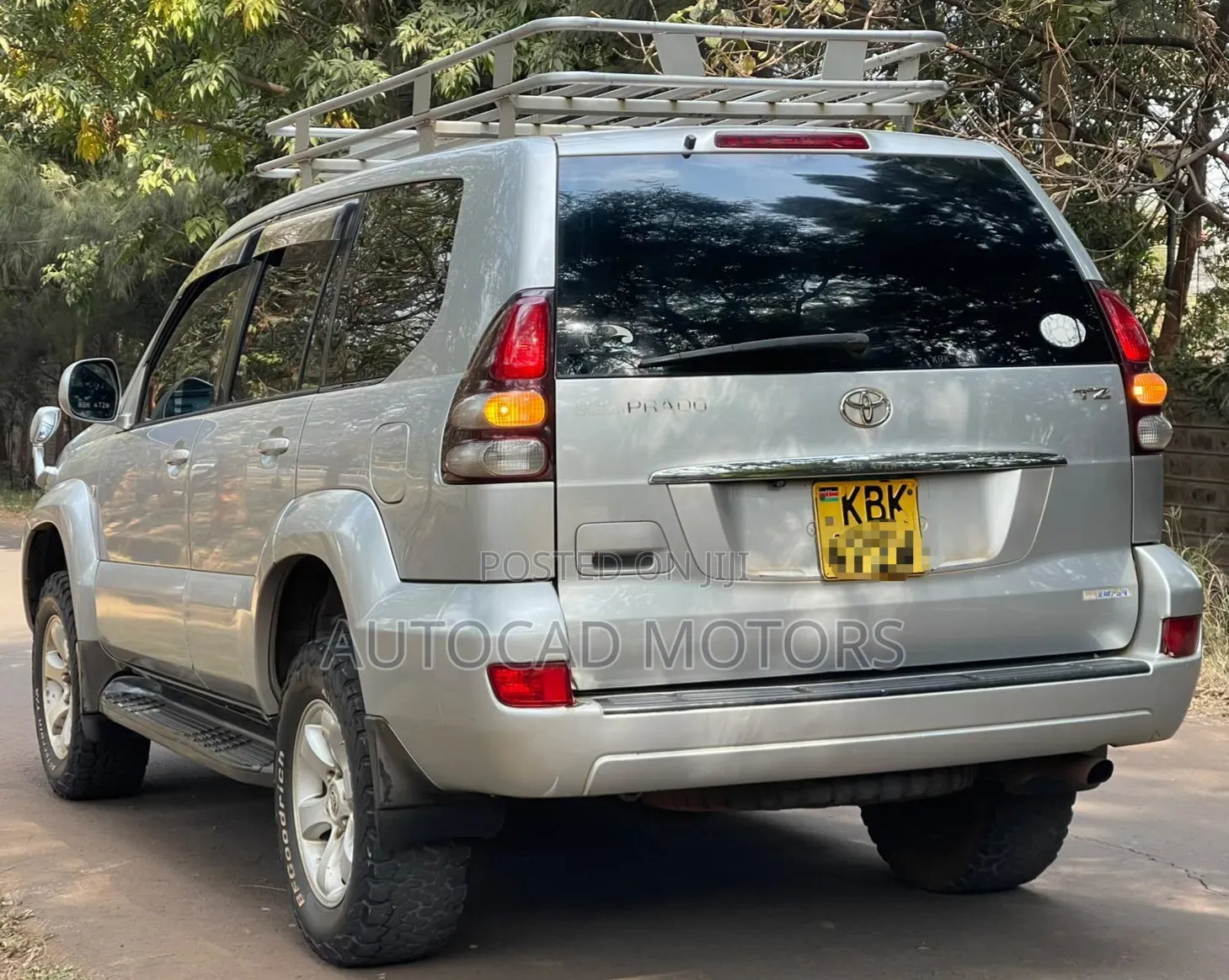 Toyota Land Cruiser Prado 2004 Silver