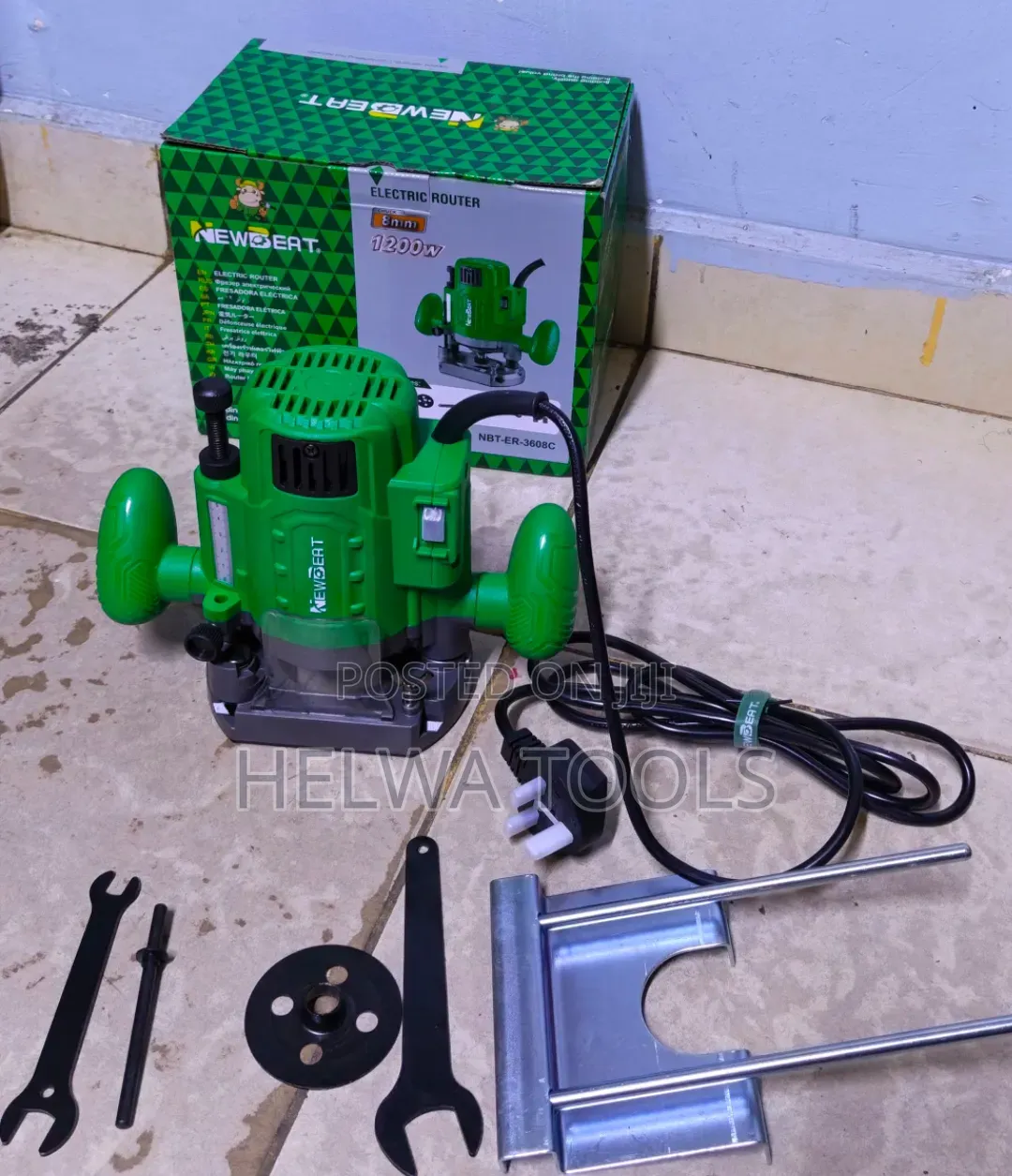 Electric Wood Router, 1200 Watts