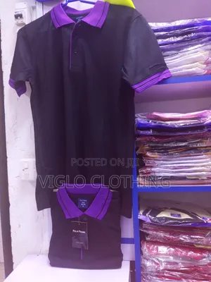 Body Black Purple Poloshirts