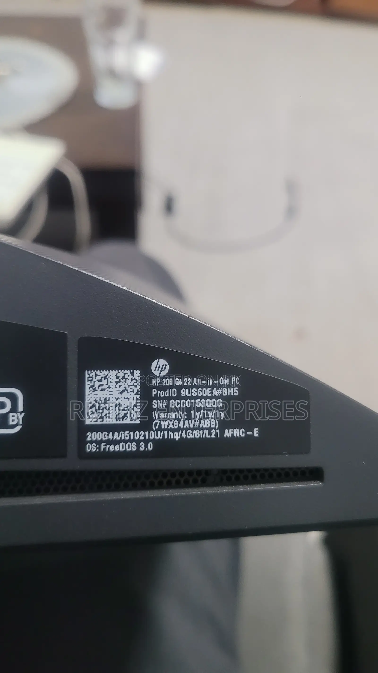 Desktop Computer HP 200 G4 22 All-in-One 16GB Intel Core i5 SSD 512GB