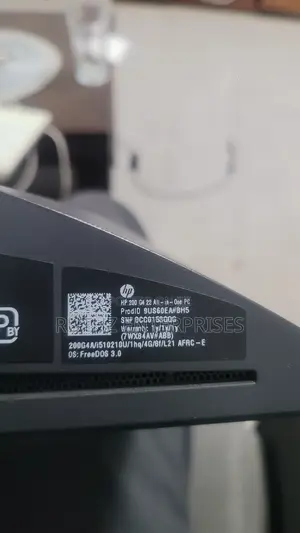 Desktop Computer HP 200 G4 22 All-in-One 16GB Intel Core i5 SSD 512GB