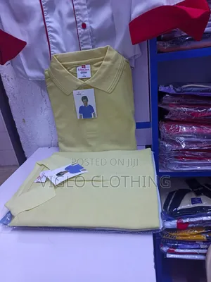 Lite Yellow /Cream Yellow Poloshirts