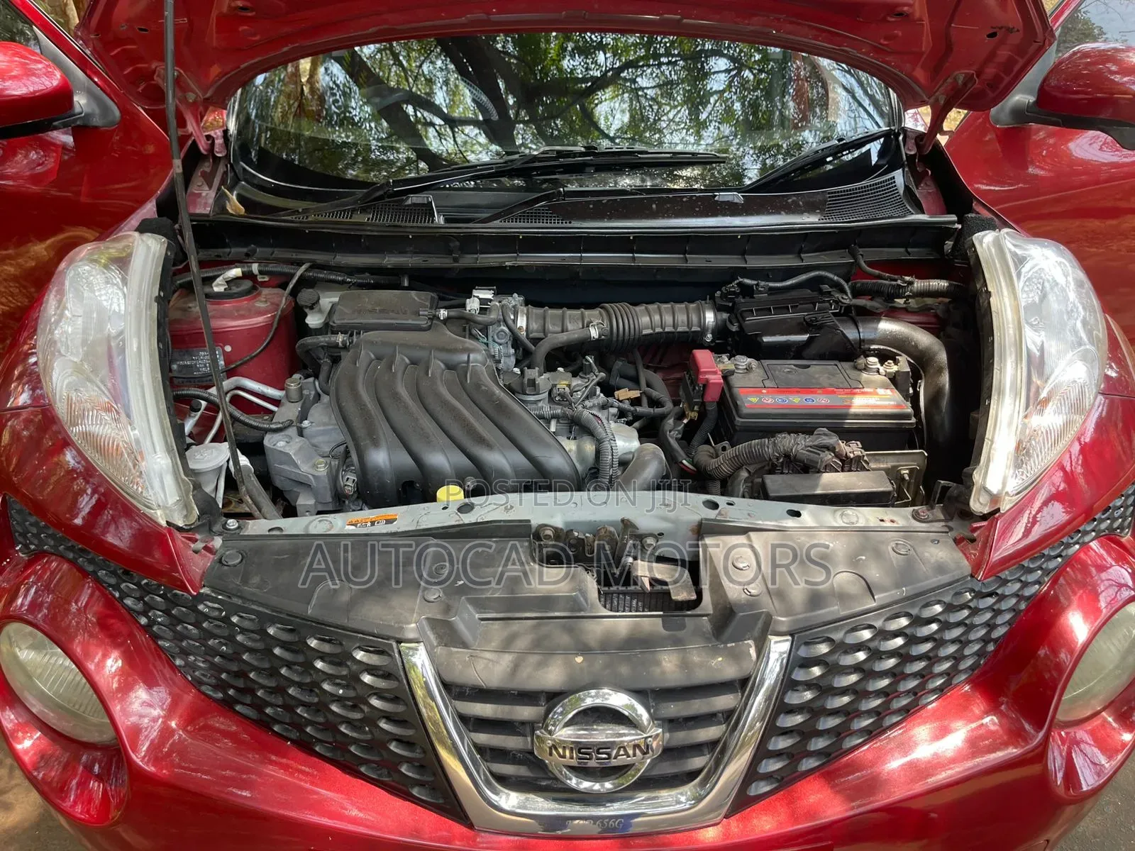 Nissan Juke 2011 Maroon