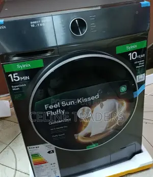 Syinix 10/7kg Steam Care Washer & Dryer