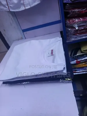 White and Navy Blue Roundnecks Dry Fits
