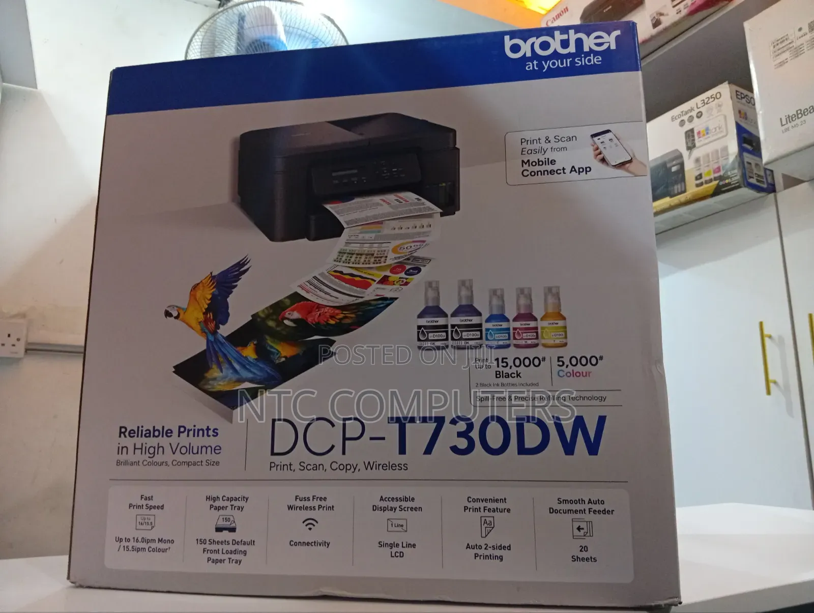 Brother DCP-T730DW All in One Wireless Printer