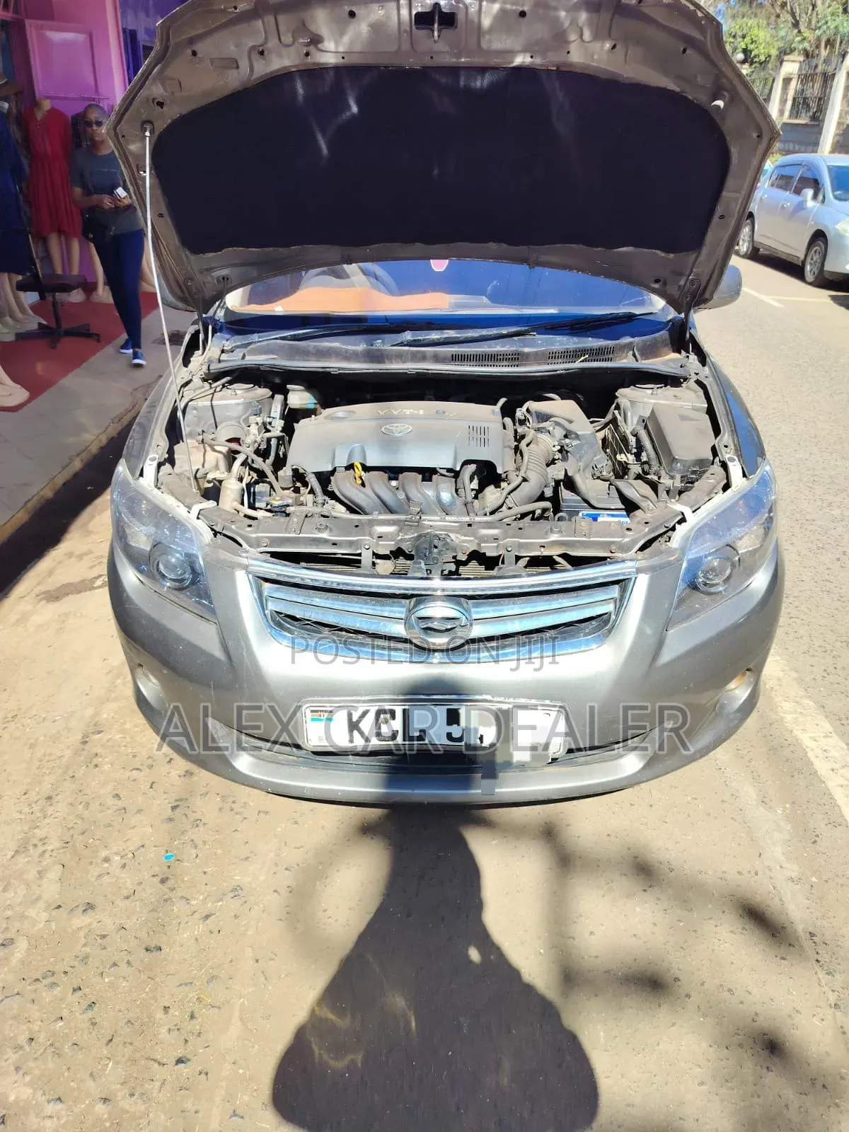 Toyota Corolla Fielder 2012 Gray
