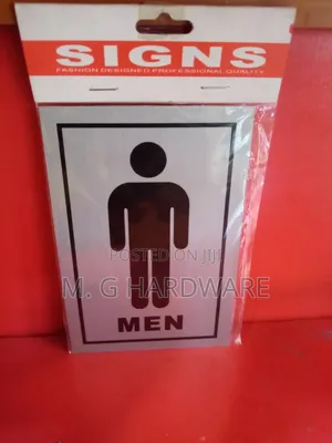 Men Toilet Sign