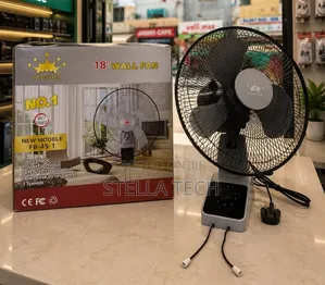 18iches Prandtex Wall Fan 
With Remote