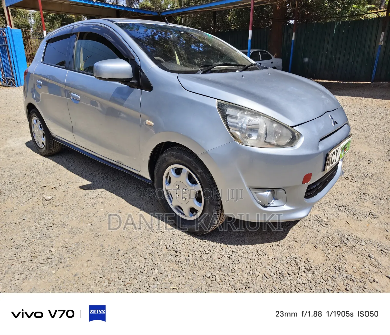 Mitsubishi Mirage 2012 Silver