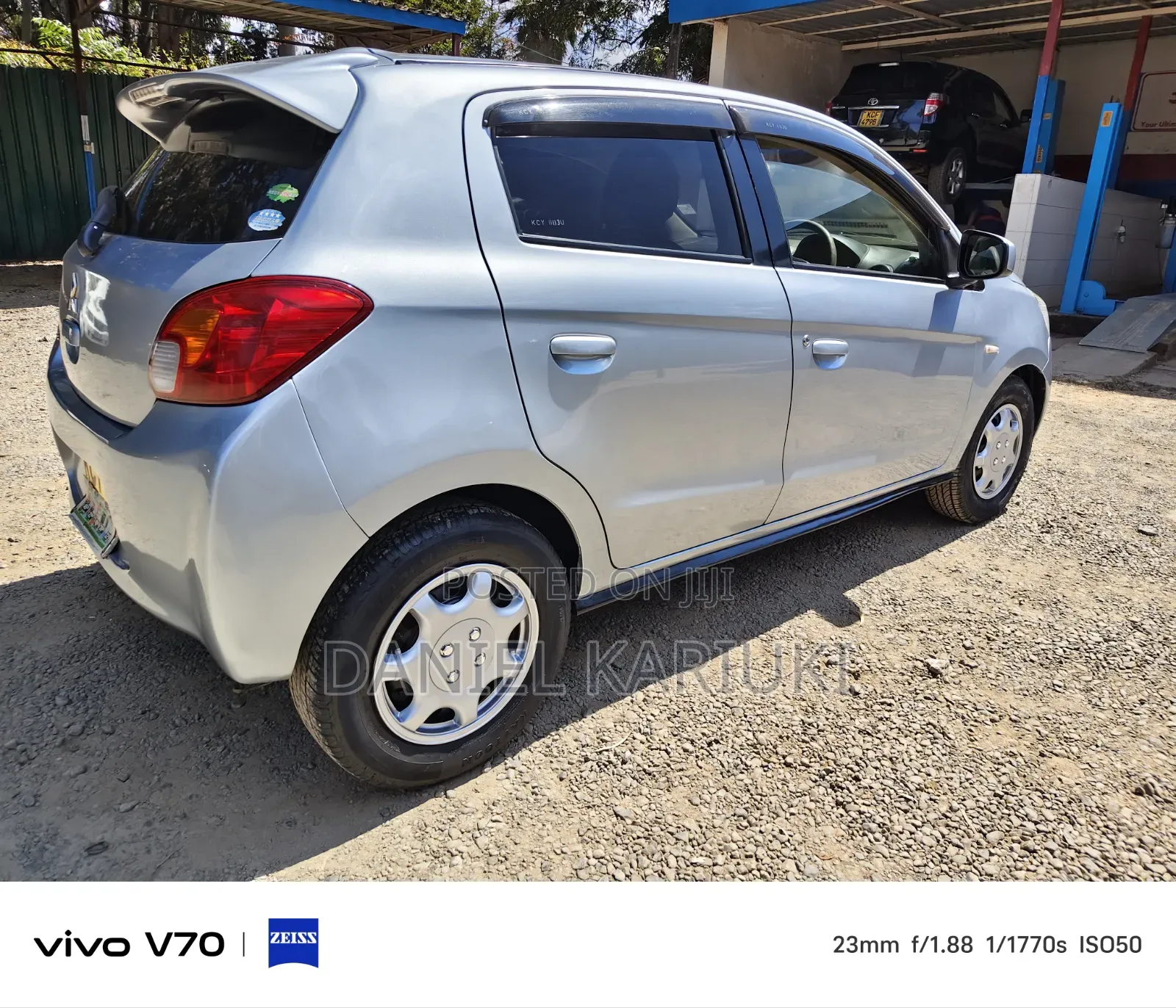 Mitsubishi Mirage 2012 Silver
