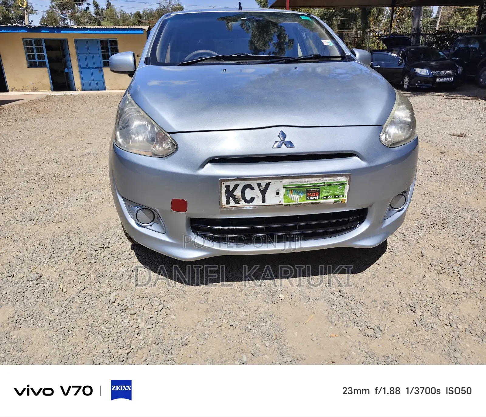 Mitsubishi Mirage 2012 Silver