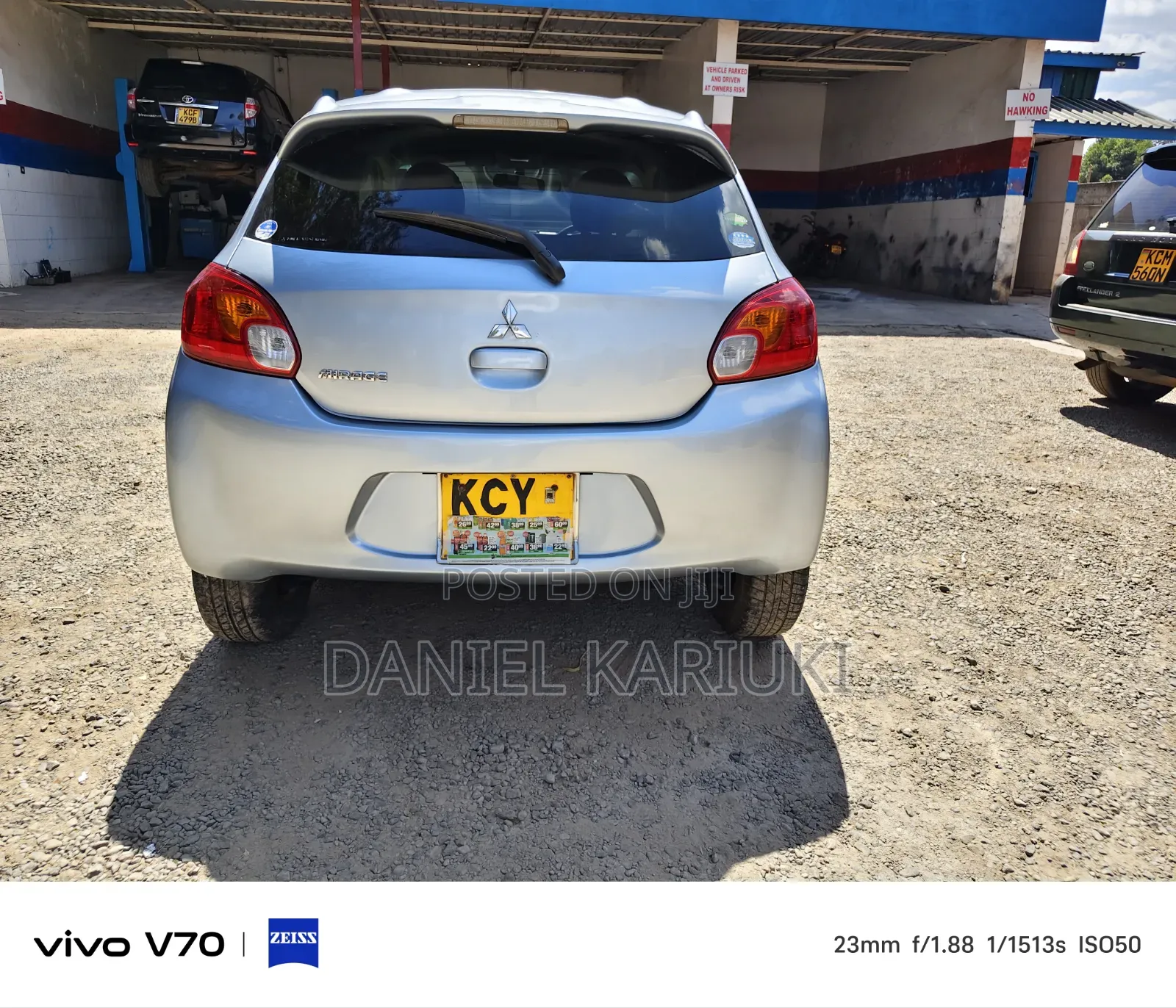 Mitsubishi Mirage 2012 Silver