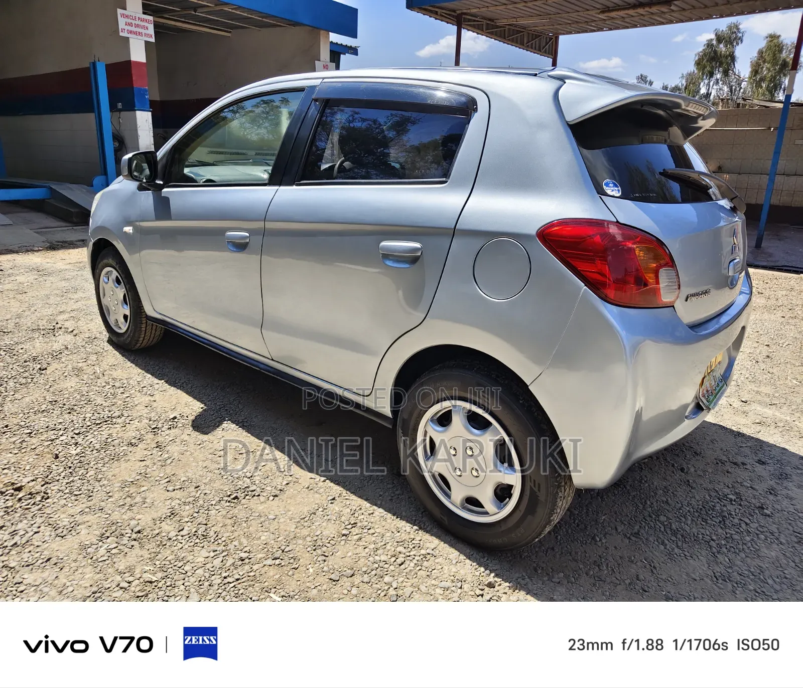 Mitsubishi Mirage 2012 Silver