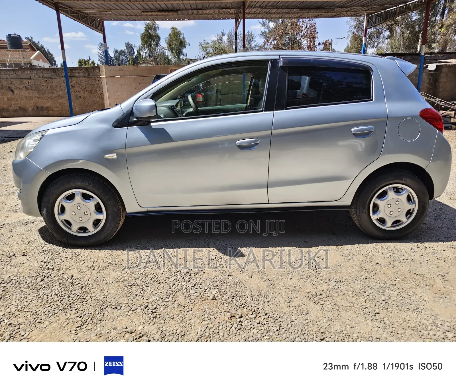 Mitsubishi Mirage 2012 Silver