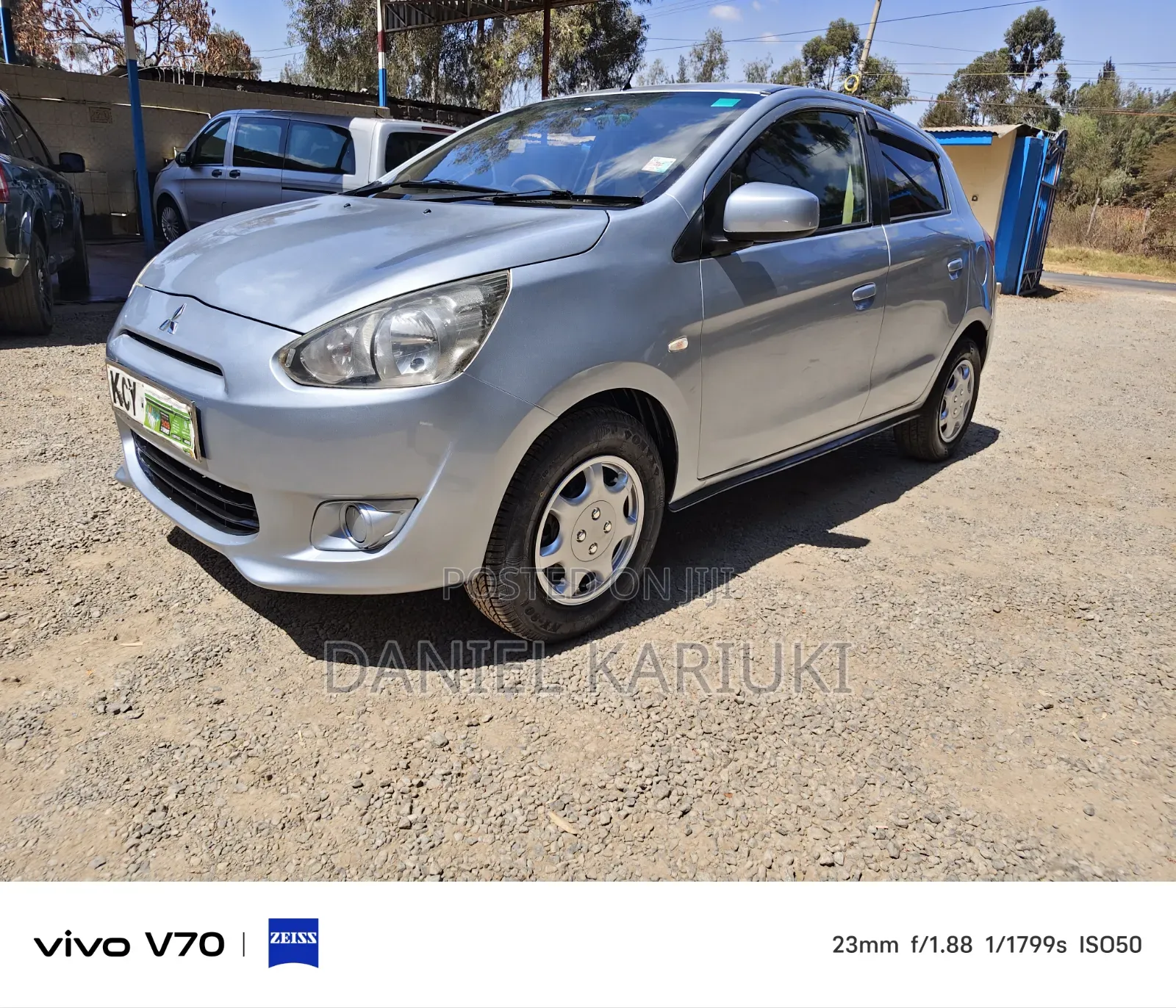 Mitsubishi Mirage 2012 Silver