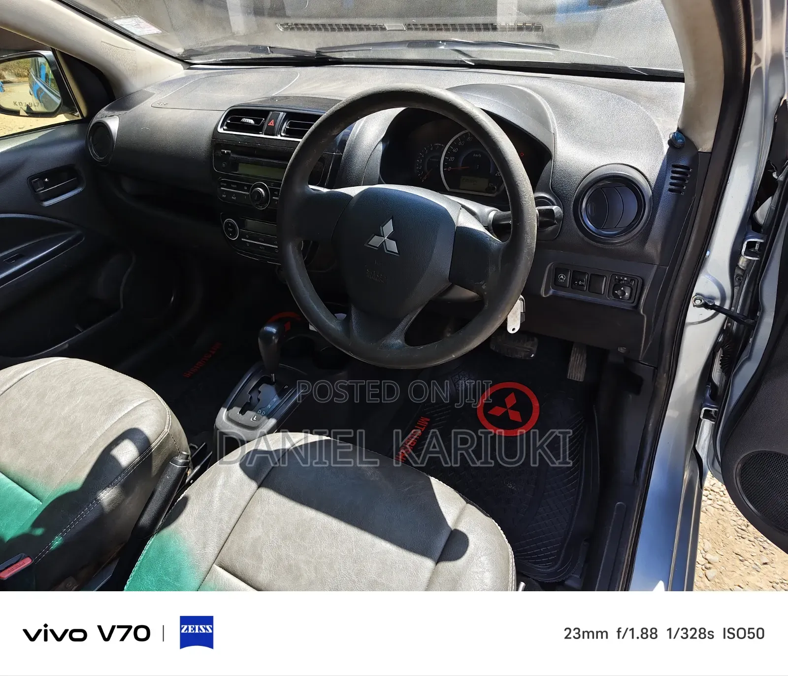 Mitsubishi Mirage 2012 Silver