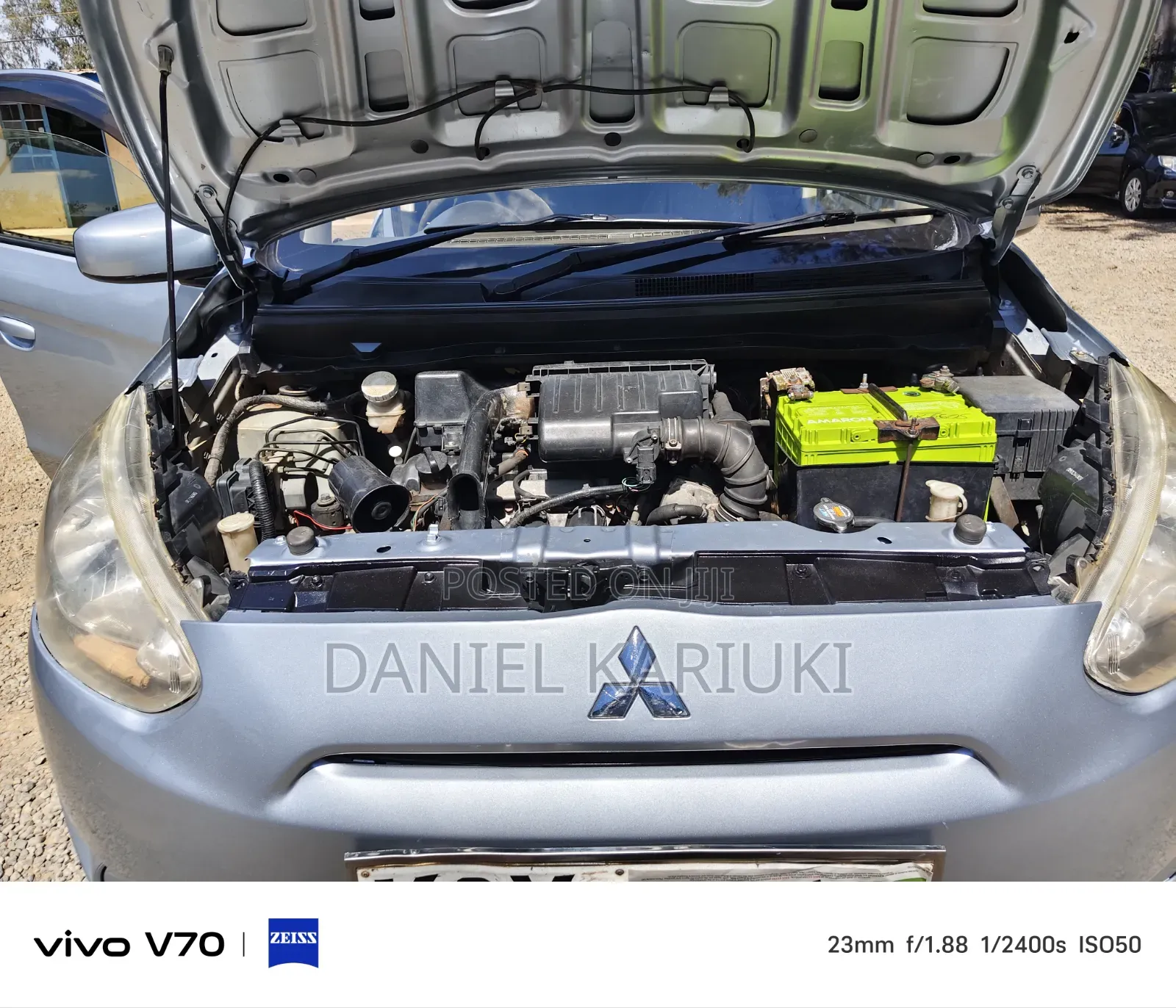 Mitsubishi Mirage 2012 Silver